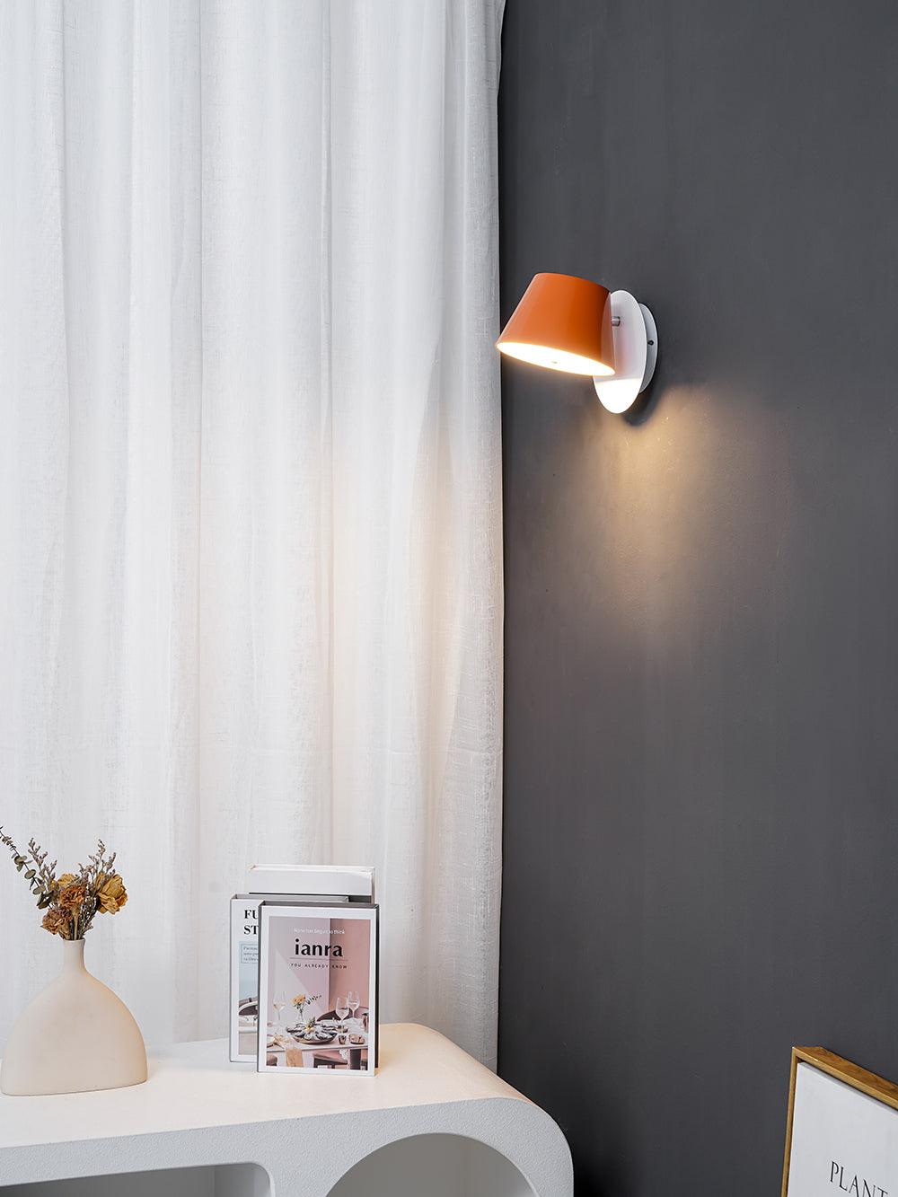 Modern Aluminum Methacrylate Tam Tam Wall Lamp - Cueteks