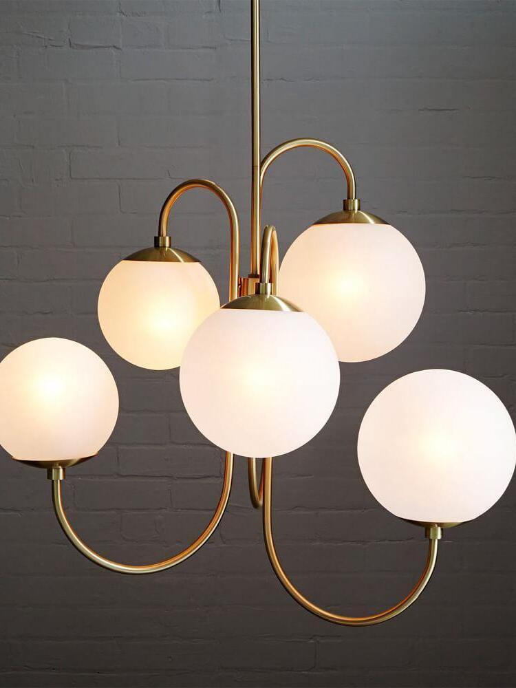 Gooseneck Chandelier - Cueteks