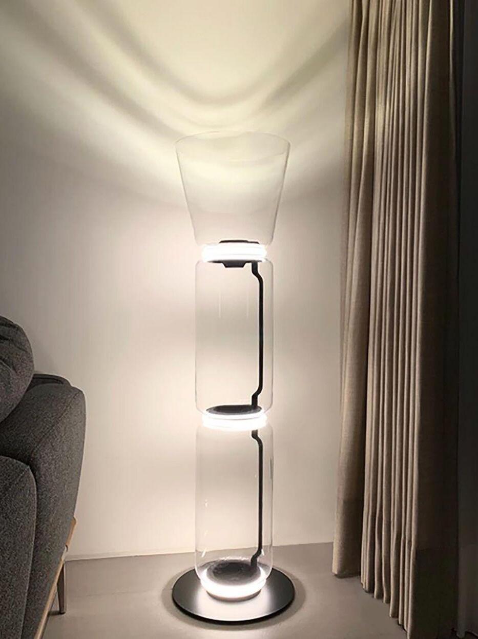 Exquisite Noctambule Metal Table & Floor Lamp - Cueteks