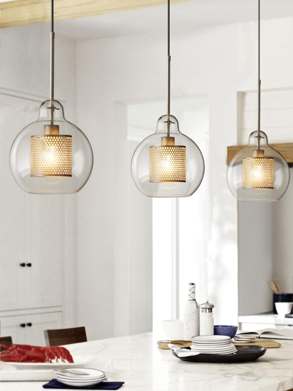 Chiswick Glass Pendant Light - Cueteks
