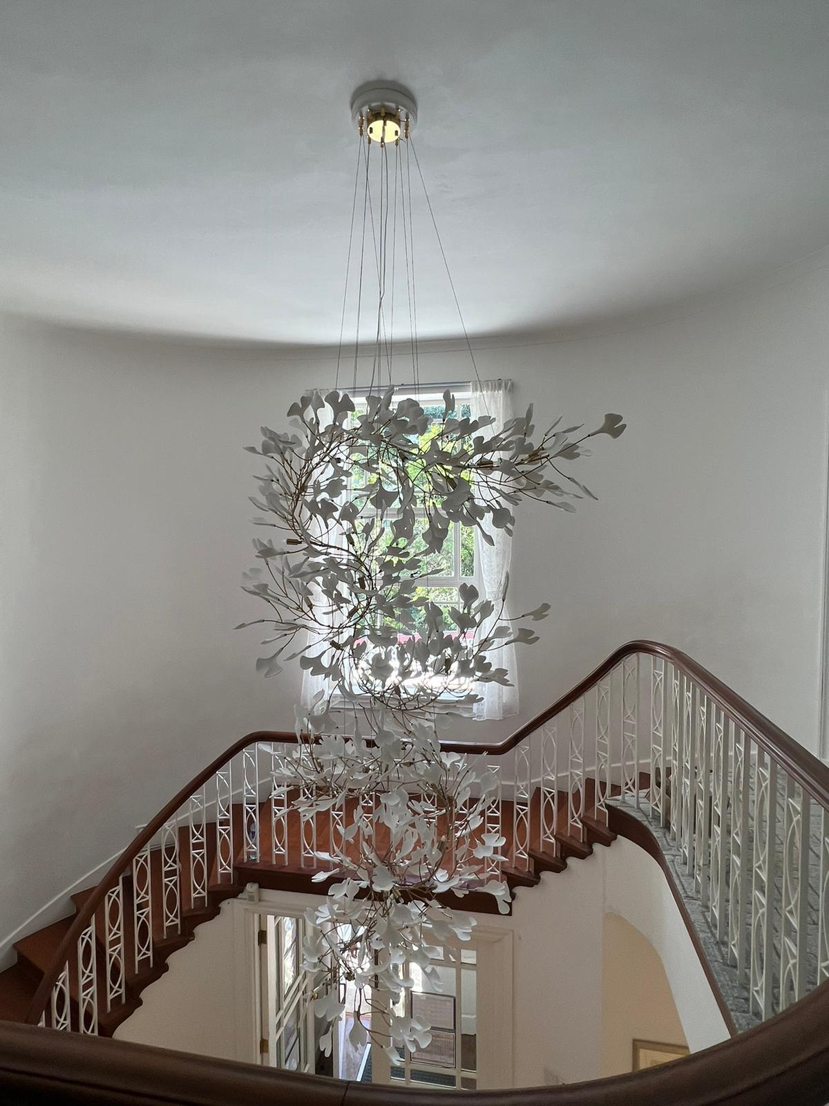 Gingko Chandelier F - Cueteks