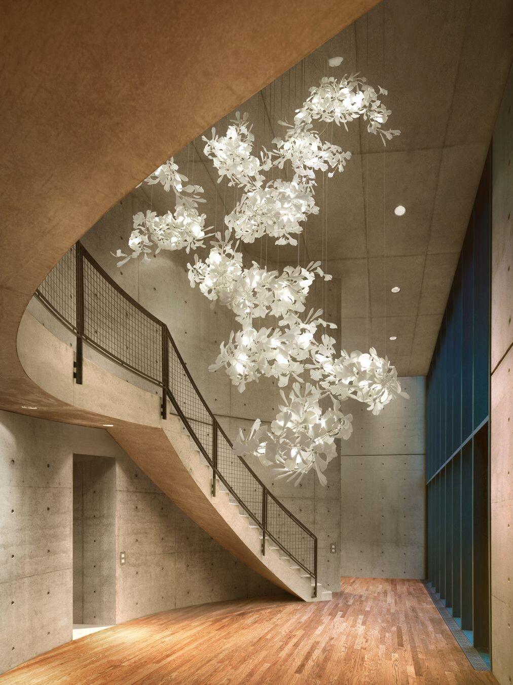 Gingko Chandelier F - Cueteks