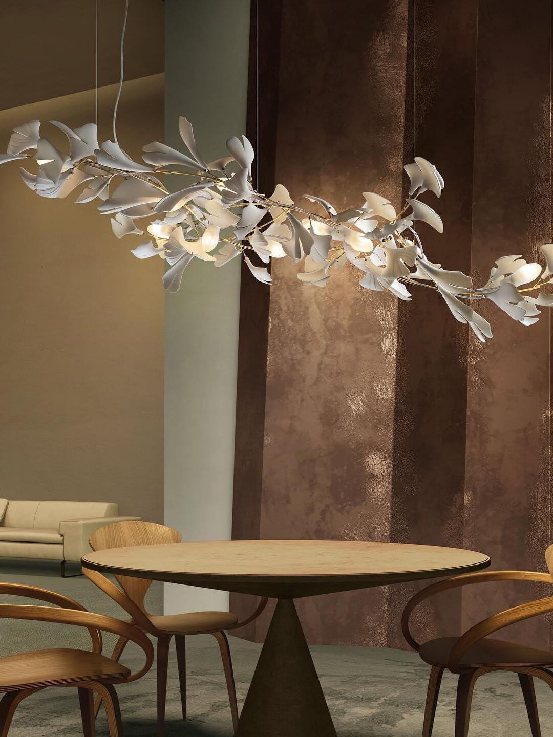 Gingko Chandelier A - Cueteks
