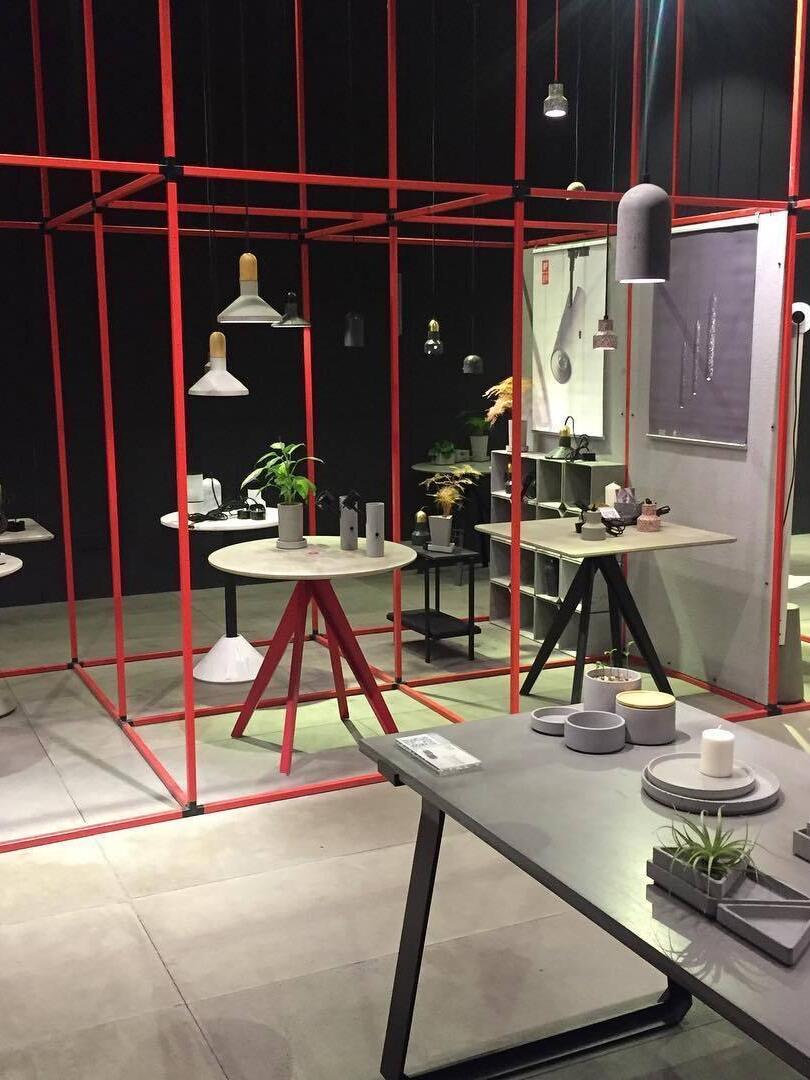 U Concrete Pendant Lamp - Cueteks