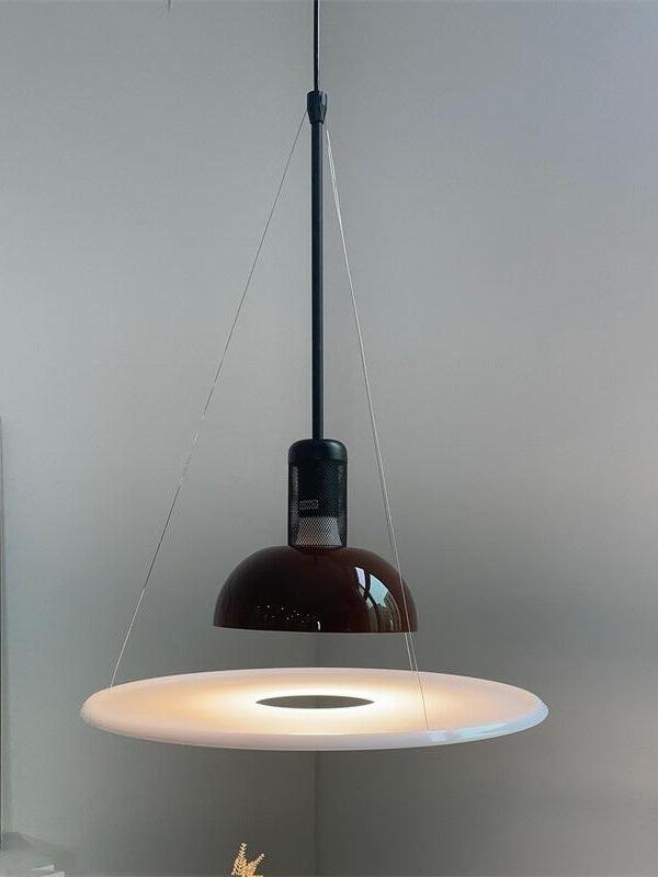 Whimsical Frisbi Flying Saucer Pendant Light - Cueteks