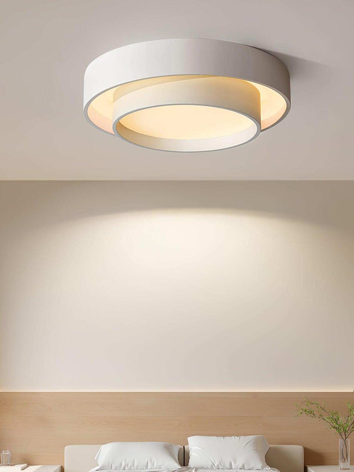 Modern Melody Acrylic Disc Ceiling Lamp - Cueteks