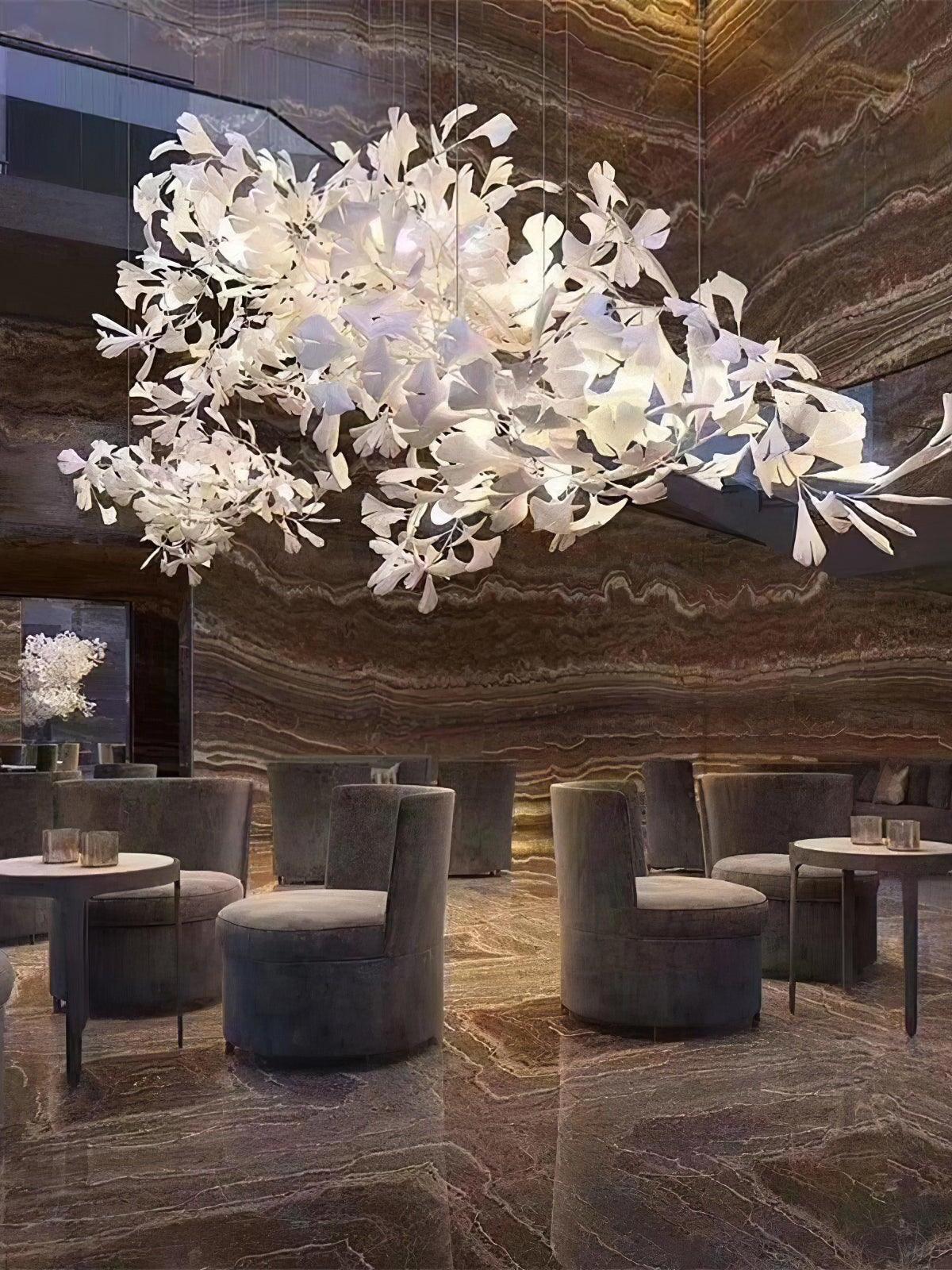 Gingko Chandelier B - Cueteks