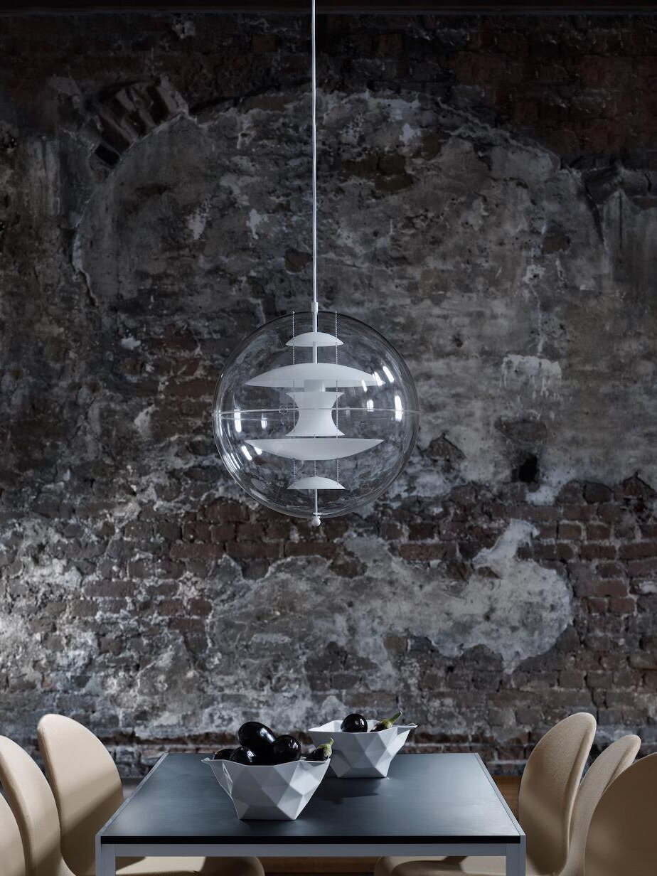 Modern Metal VP Globe Suspension for Living Room - Cueteks