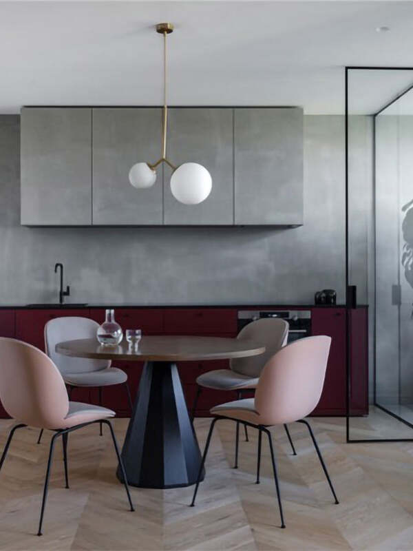 Glass Twice Pendant Lamp for Modern Interiors - Cueteks