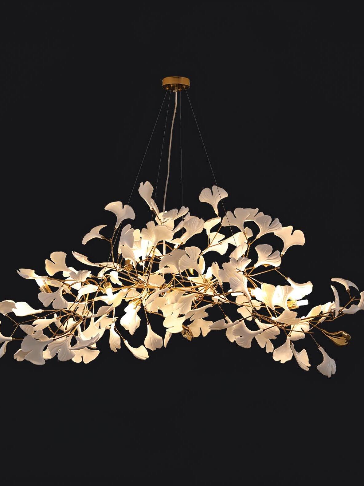 Gingko Chandelier N - Cueteks