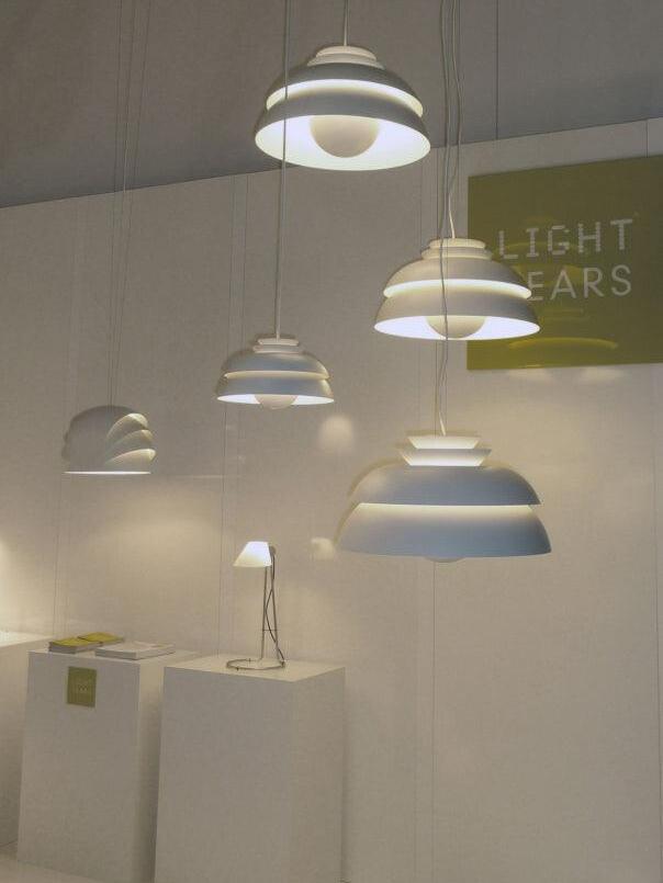Irregular White Multi-layer Concert Pendant Lamp - Cueteks