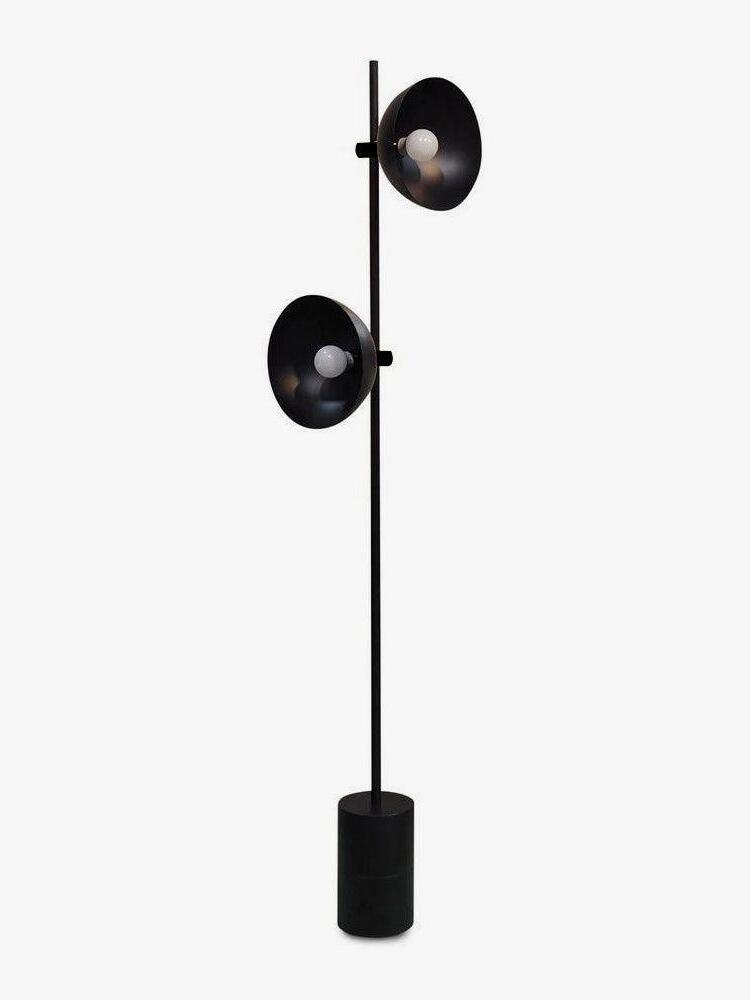 Industrial Black Bowl Shape Studio Floor Lamp - Cueteks