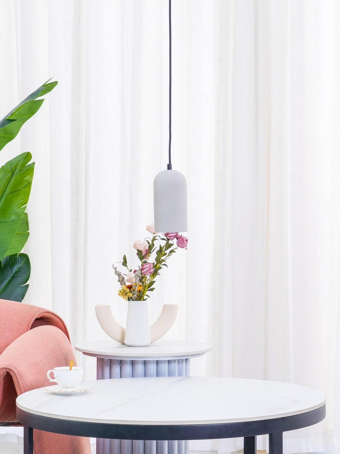U Concrete Pendant Lamp - Cueteks