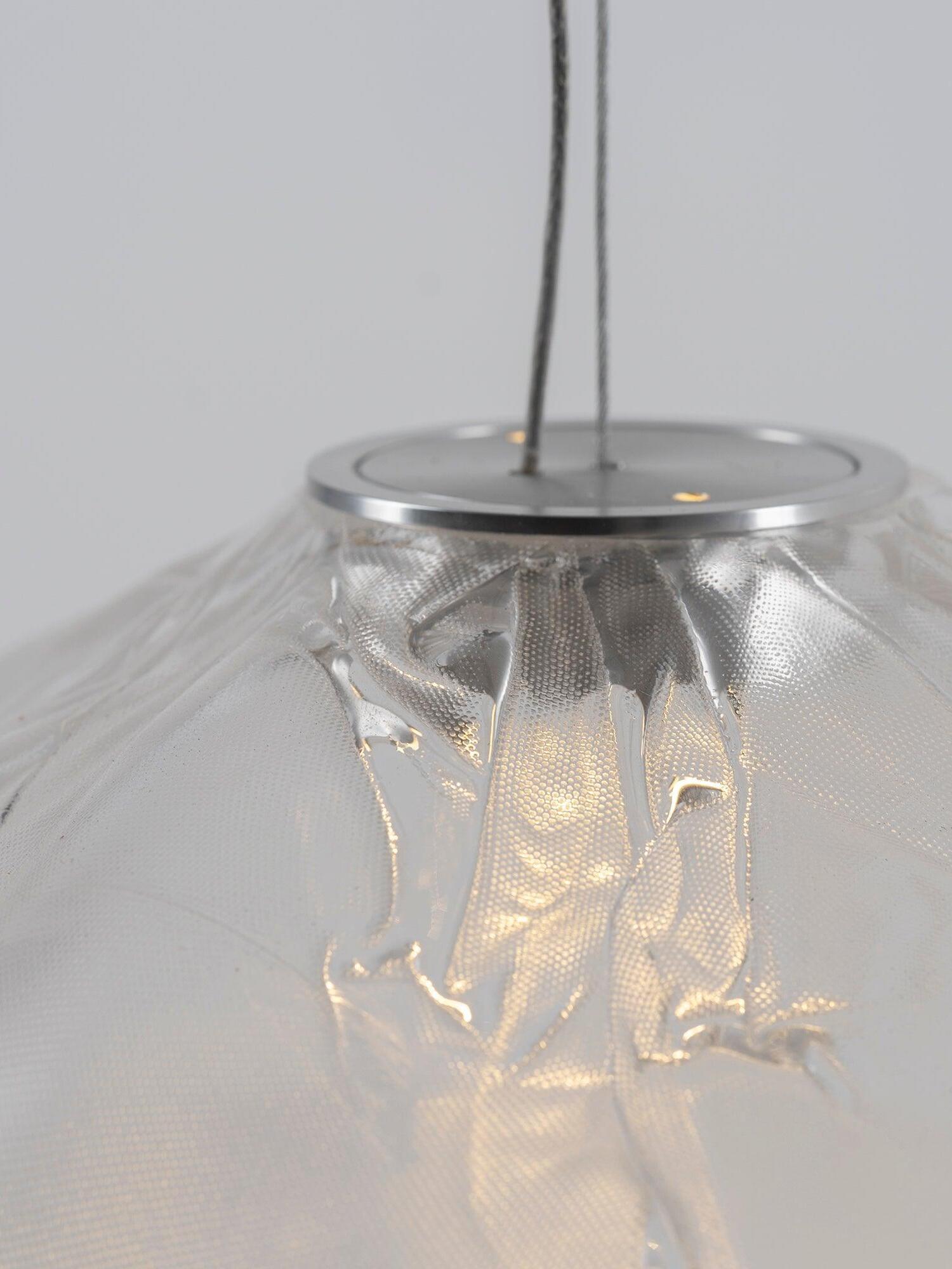 Transparent Glass Random Rectangle Multiple Pendant Lamp - Cueteks