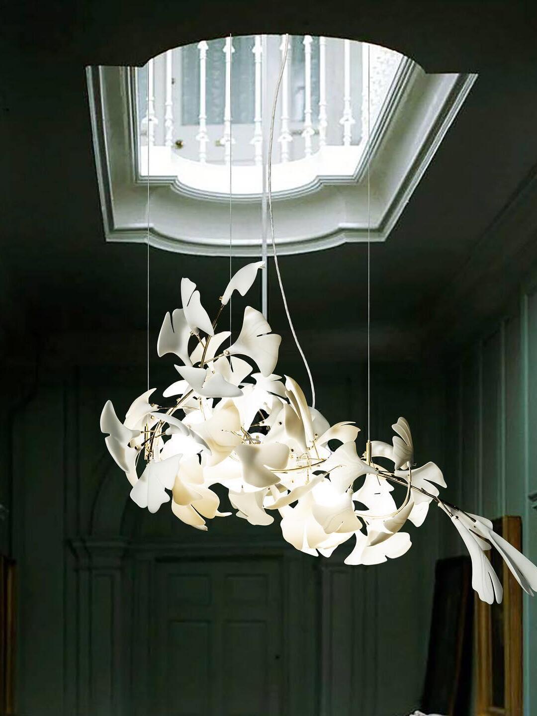 Gingko Chandelier A - Cueteks