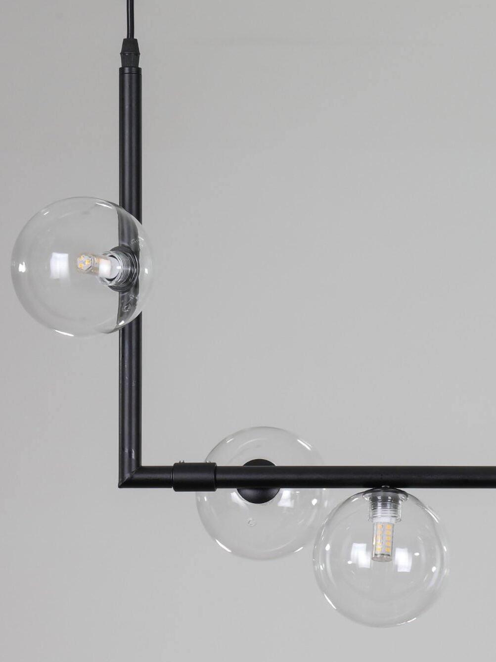 Linear Air 73 Glass Ball Pendant Lamp - Cueteks