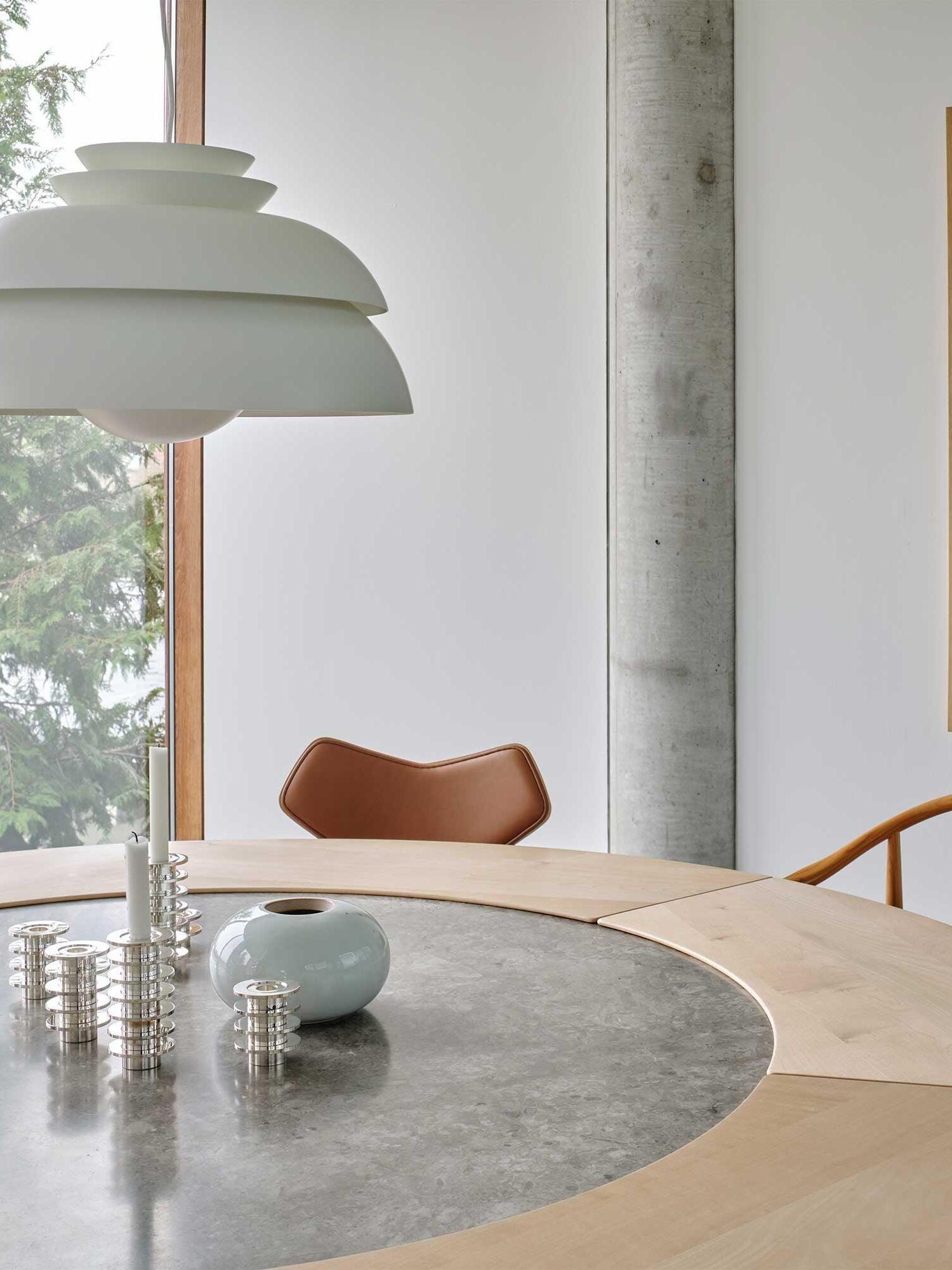 Irregular White Multi-layer Concert Pendant Lamp - Cueteks
