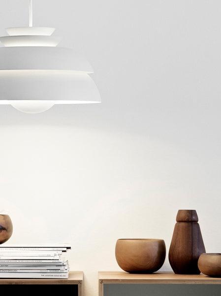 Irregular White Multi-layer Concert Pendant Lamp - Cueteks