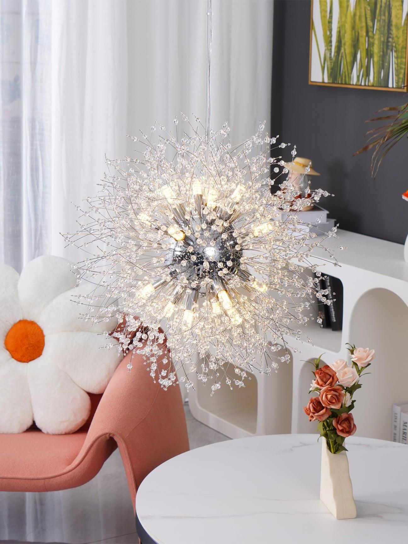Crystal Dandelion Chandelier - Cueteks