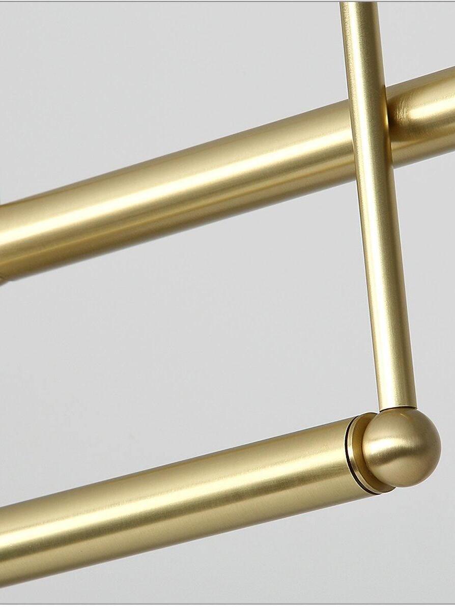 Multi-layer Rod Satellite Ball Ceiling Light - Cueteks
