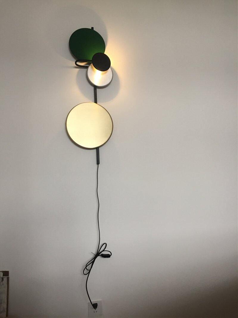 Macaroon Planet Disc Creative Wall Lamp - Cueteks