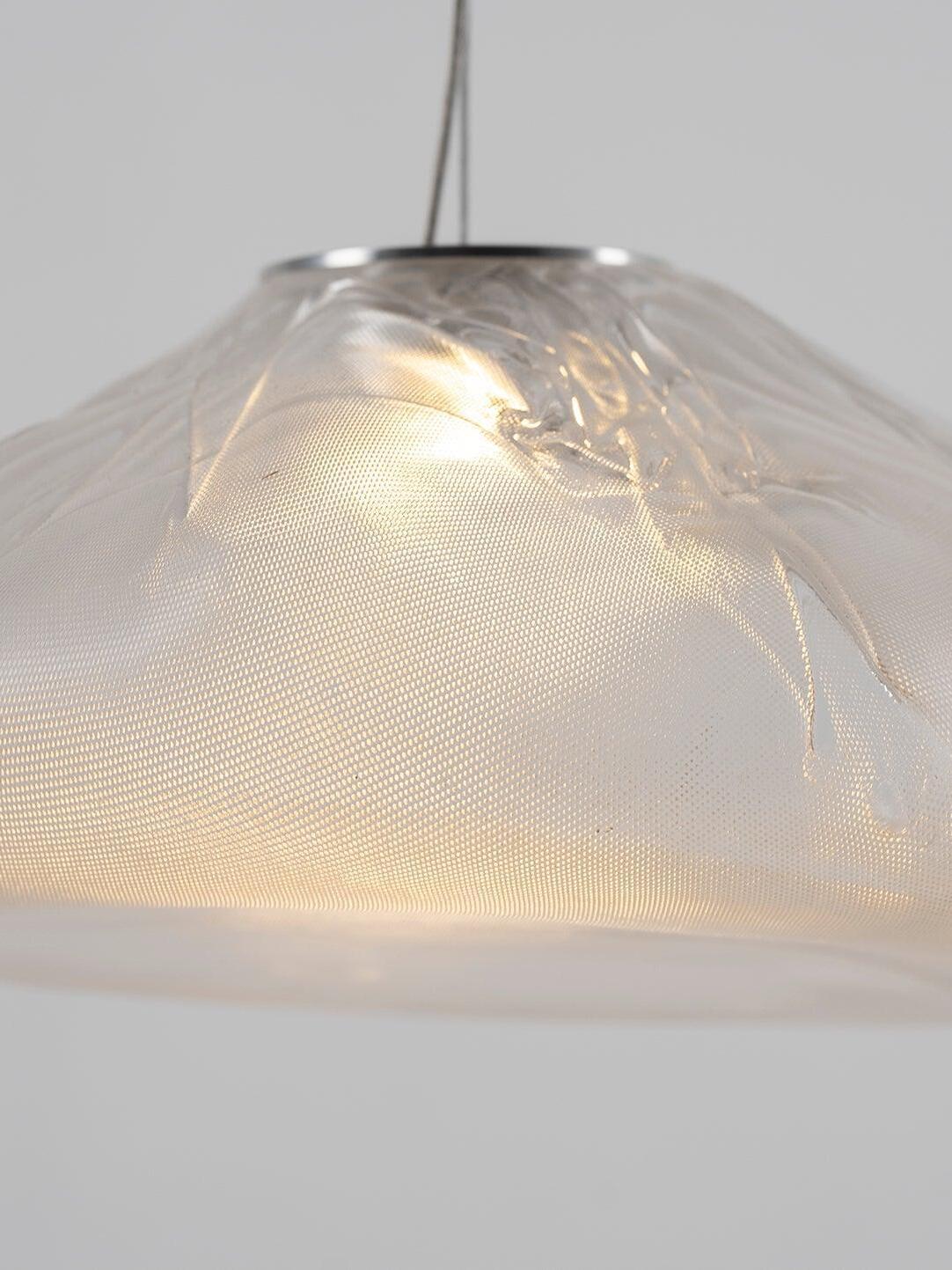 Transparent Glass Random Rectangle Multiple Pendant Lamp - Cueteks