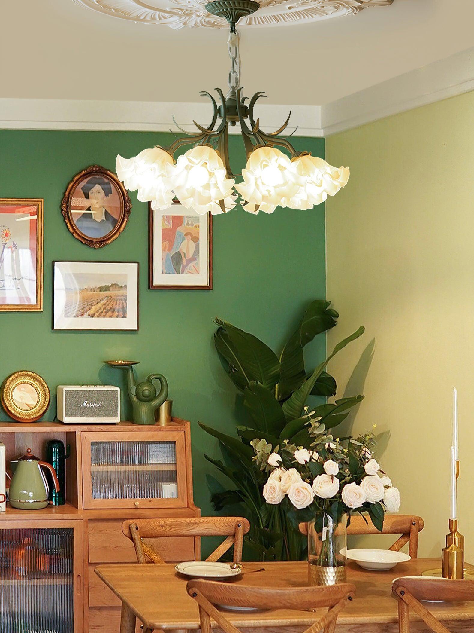 Lily of the Valley Flower Chandelier - Cueteks