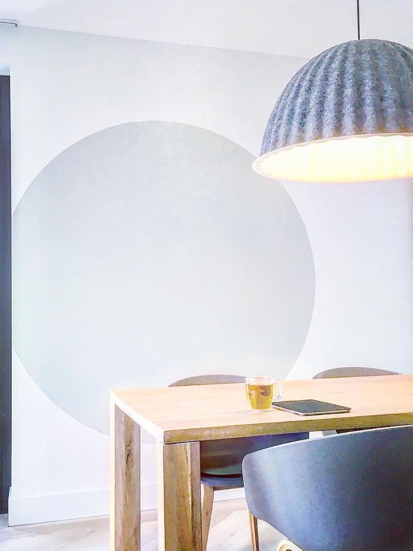 Modern Under The Bell Ribbed Pendant Lamp - Cueteks