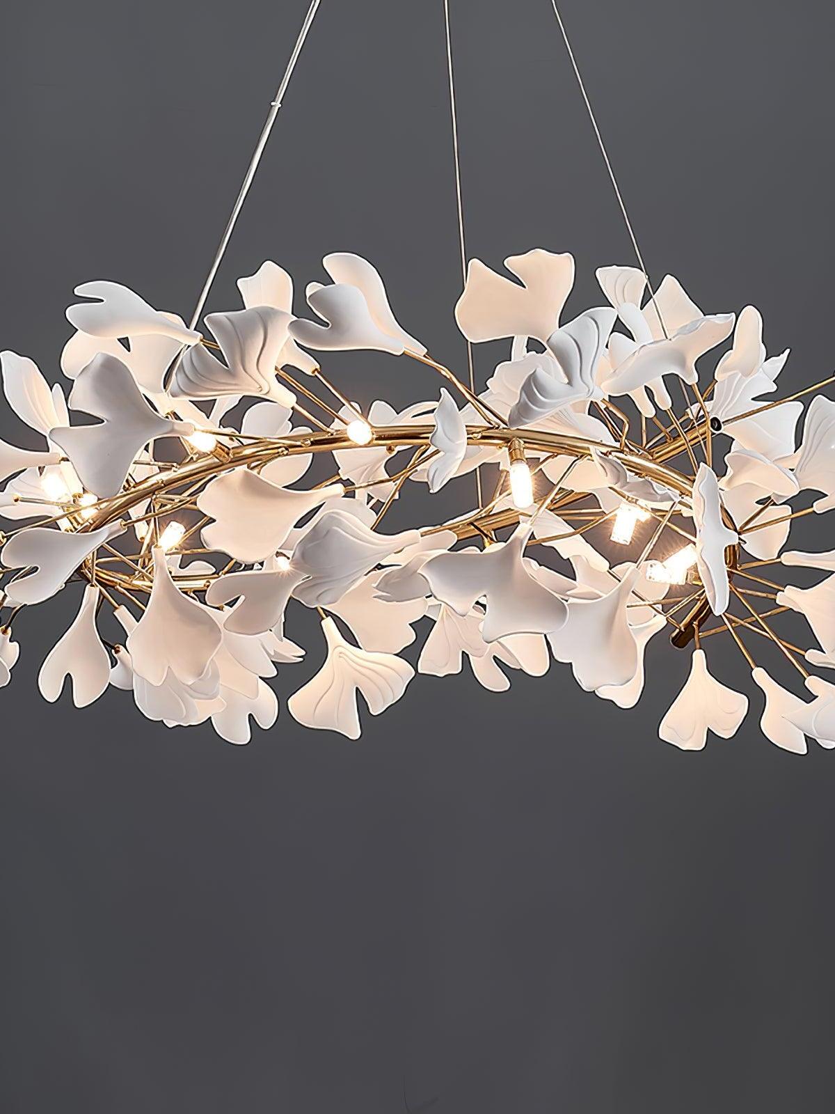 Gingko Chandelier U - Cueteks