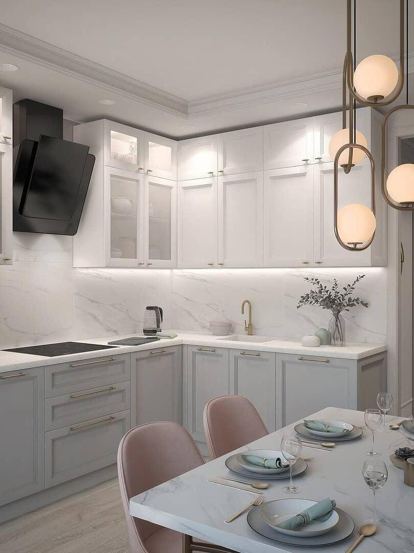 Mila Brass Pendant Light - Cueteks