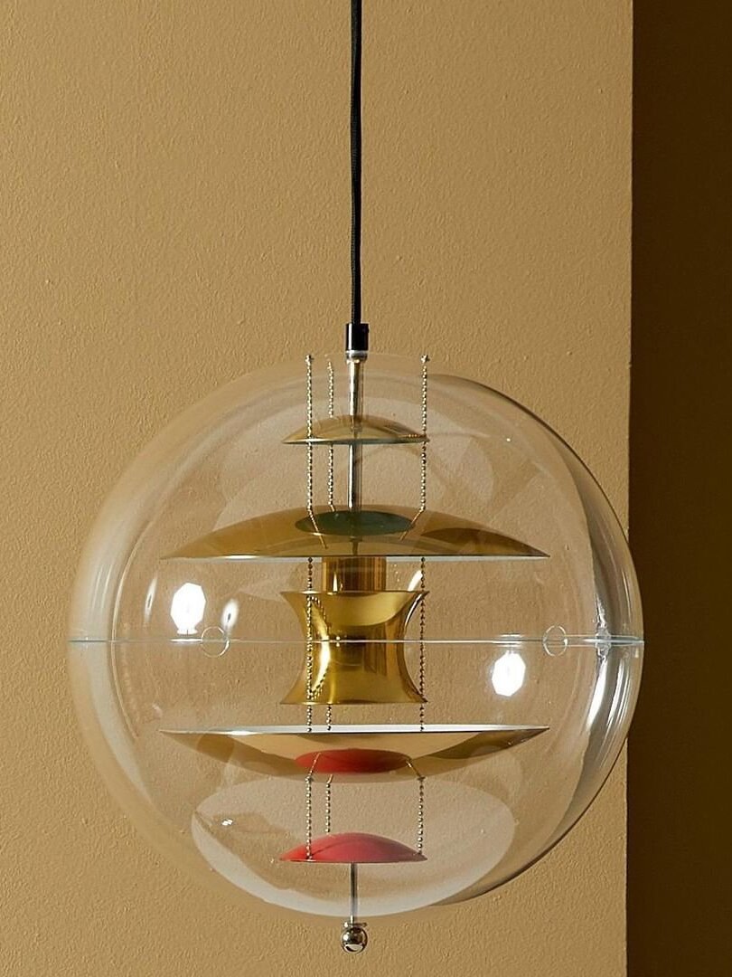 Modern Metal VP Globe Suspension for Living Room - Cueteks