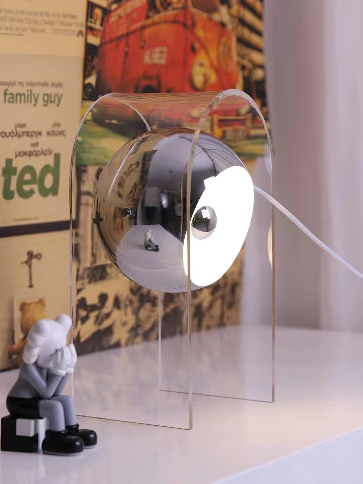 Classic Insta Sensorette Transparent Table Lamp - Cueteks