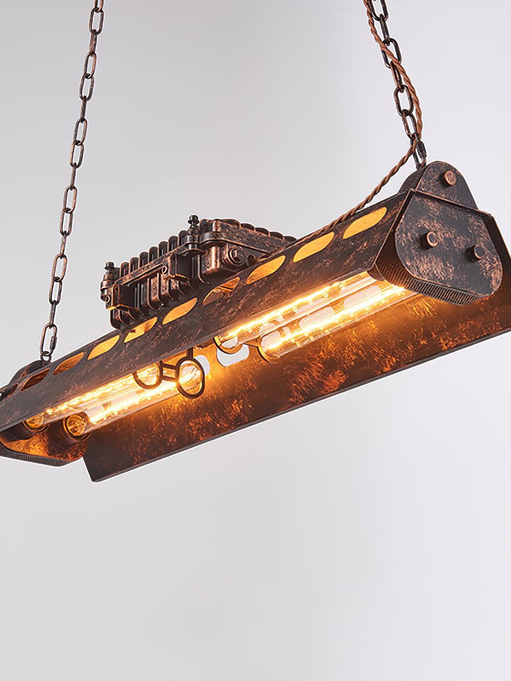 Industrial Steampunk Chandelier - Cueteks