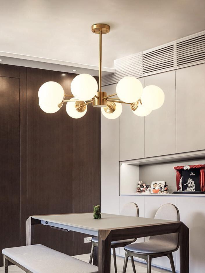 Nordic Karrington Glass Ball Chandeliers - Cueteks
