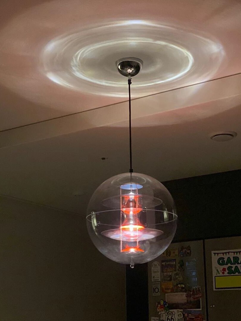 Modern Metal VP Globe Suspension for Living Room - Cueteks