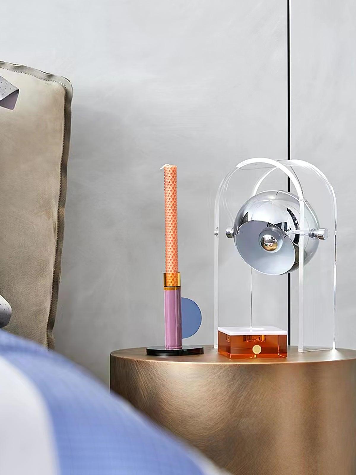 Classic Insta Sensorette Transparent Table Lamp - Cueteks