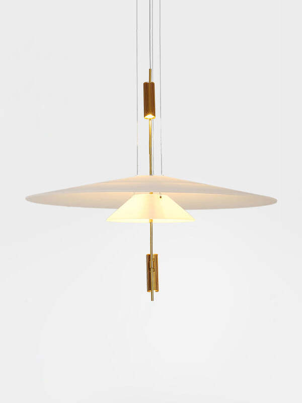 Stylish Metal Flamingo Chandelier for Living Room - Cueteks