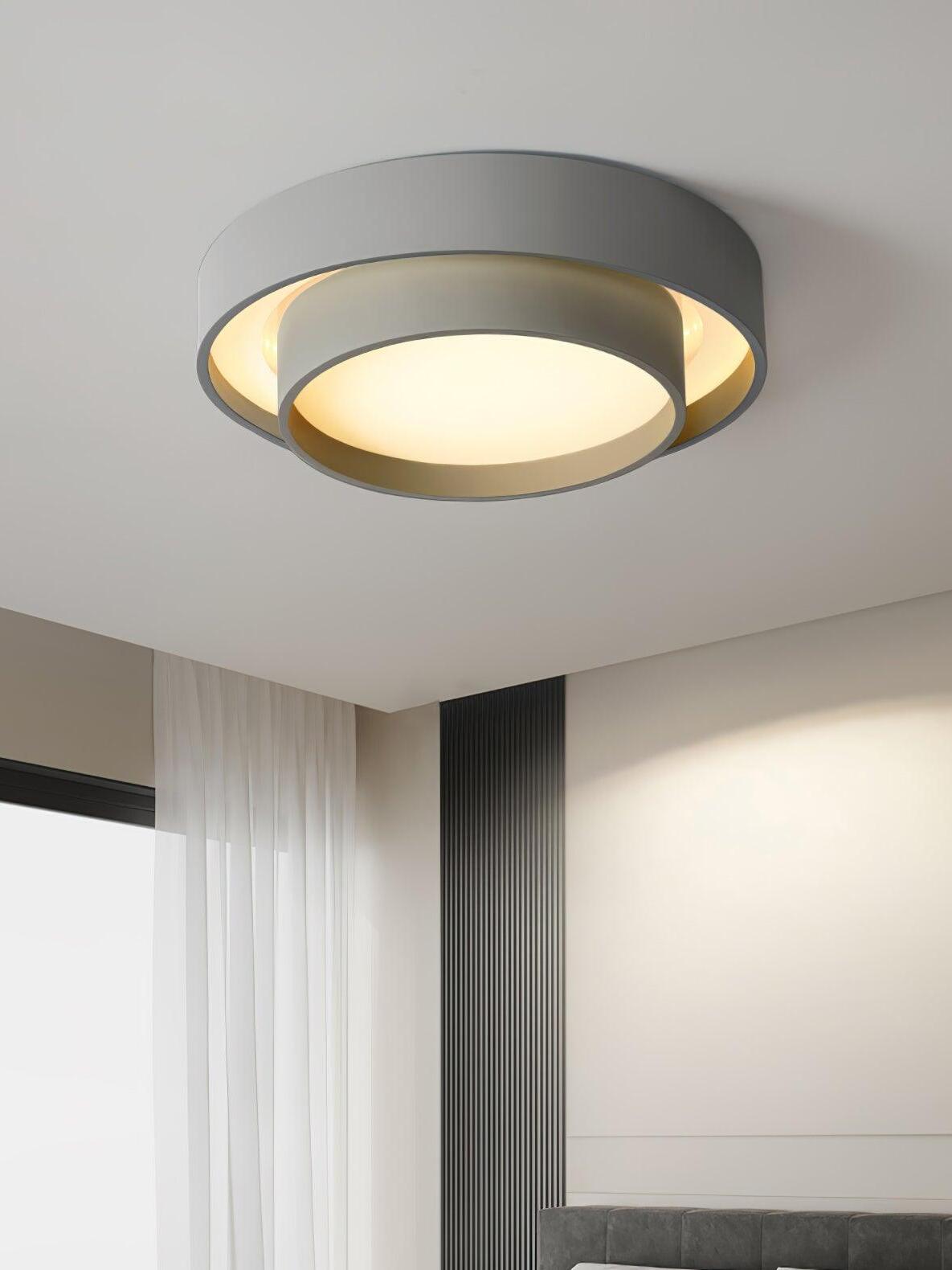 Modern Melody Acrylic Disc Ceiling Lamp - Cueteks