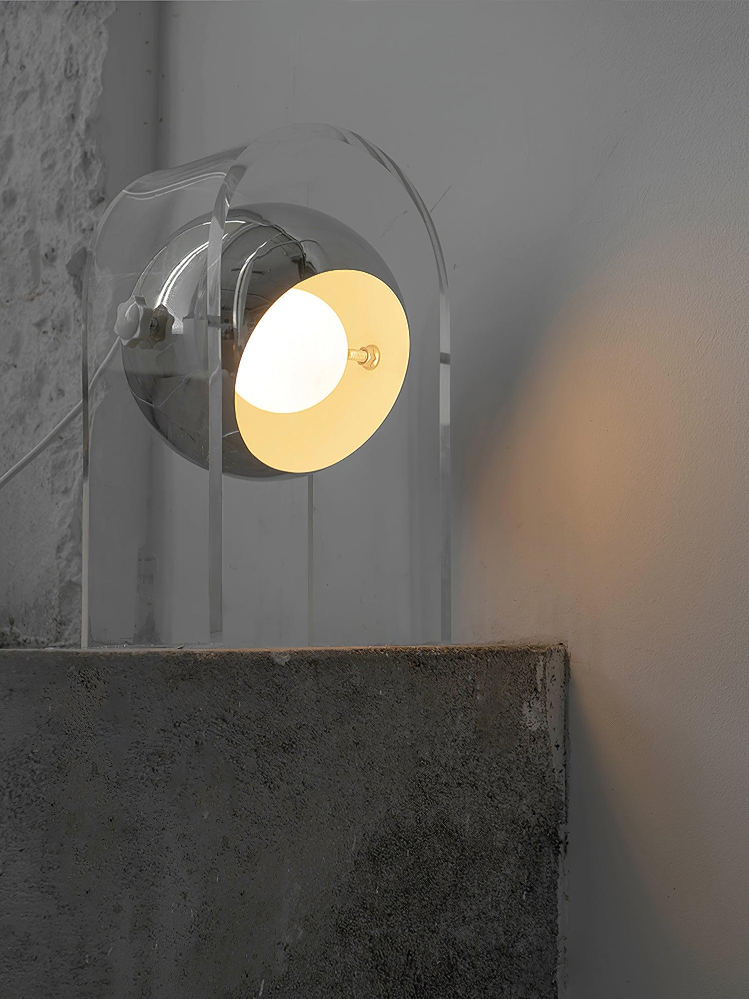 Classic Insta Sensorette Transparent Table Lamp - Cueteks