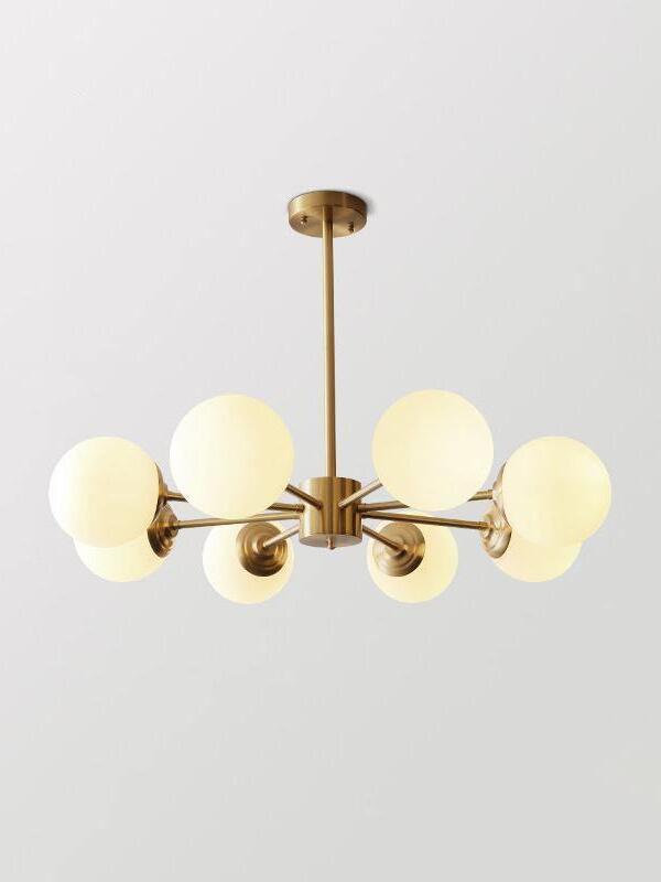 Nordic Karrington Glass Ball Chandeliers - Cueteks