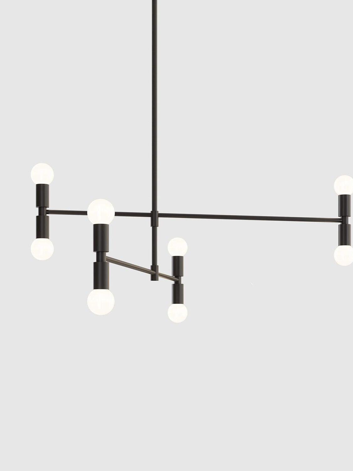 Industrial Atomium Multi Heads Chandelier - Cueteks