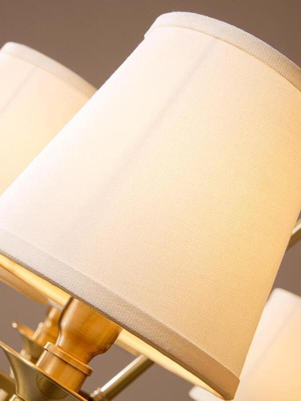 Antique Brass Chandelier - Cueteks