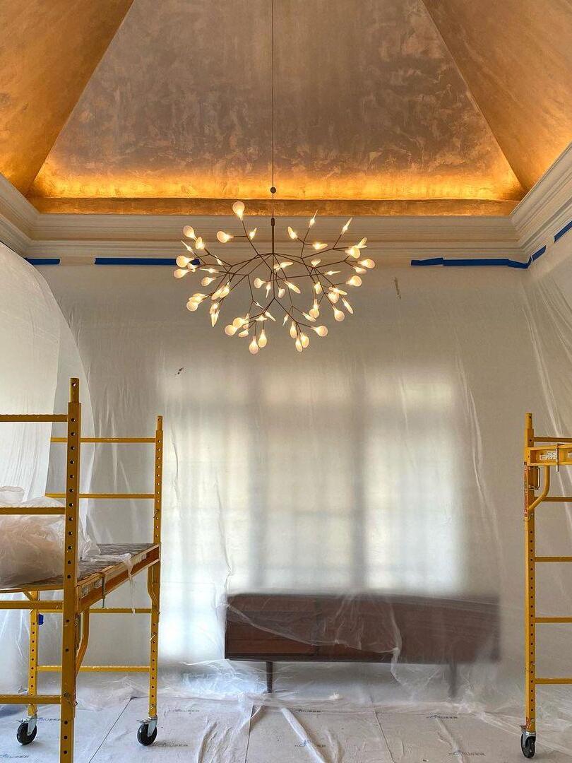 Black Heracleum Chandelier - Cueteks