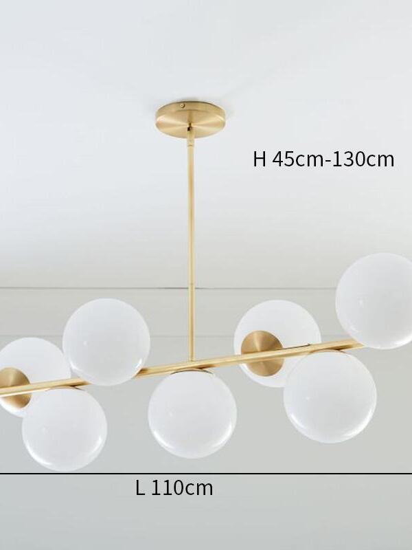 Sphere & Stem Chandelier - Cueteks