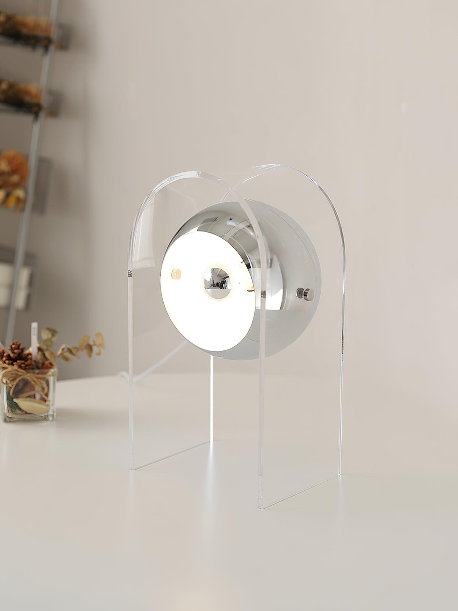 Classic Insta Sensorette Transparent Table Lamp - Cueteks