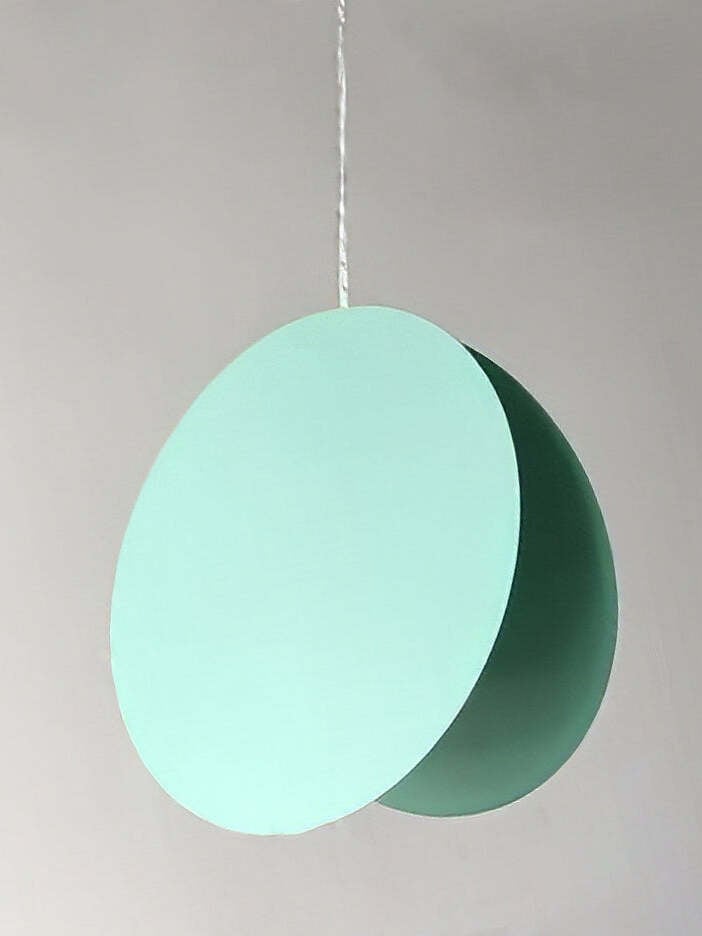 Modern North Metal Disc Pendant Light - Cueteks