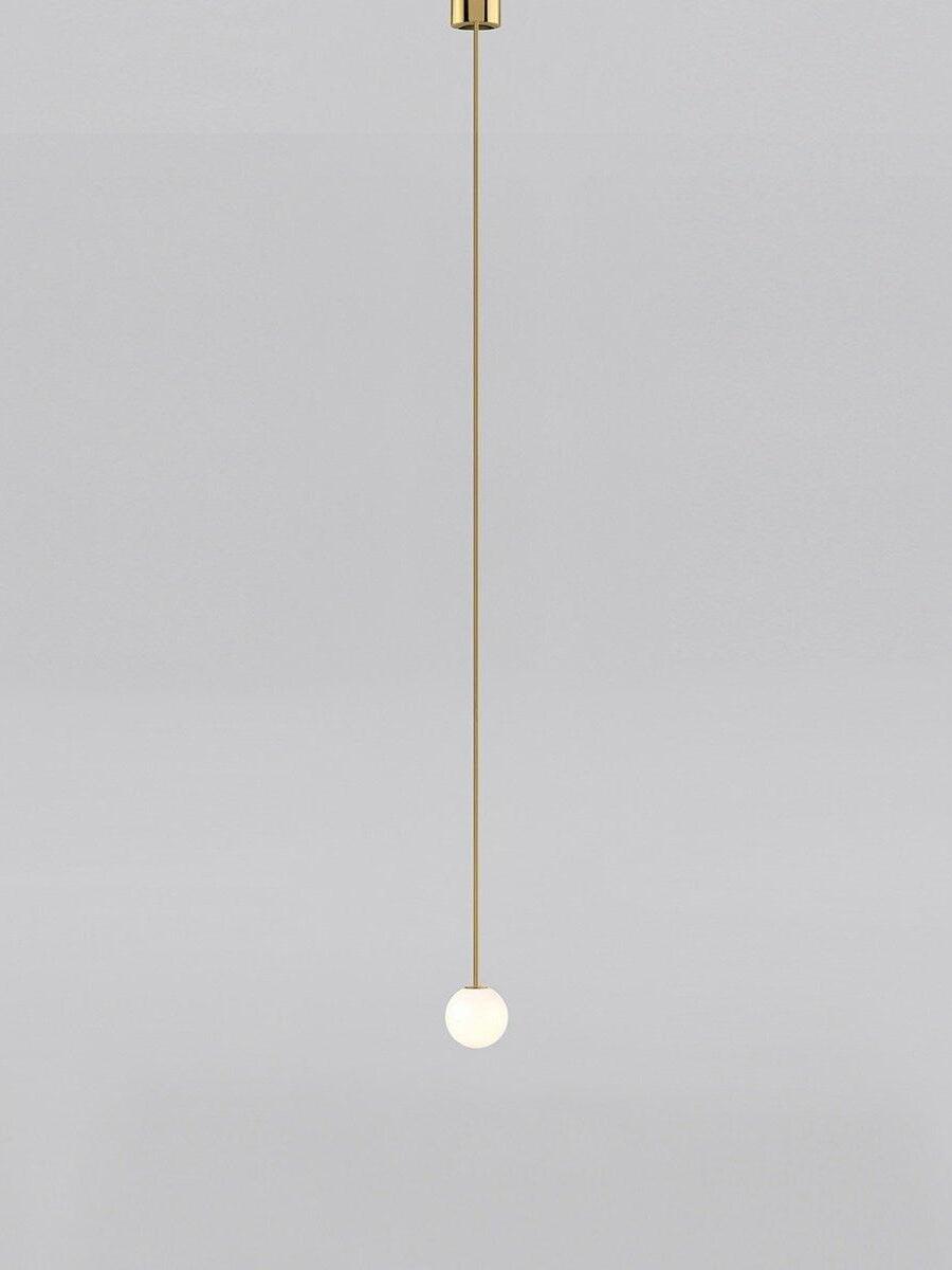 Modern Architectural Opal Glass Pendant Light - Cueteks