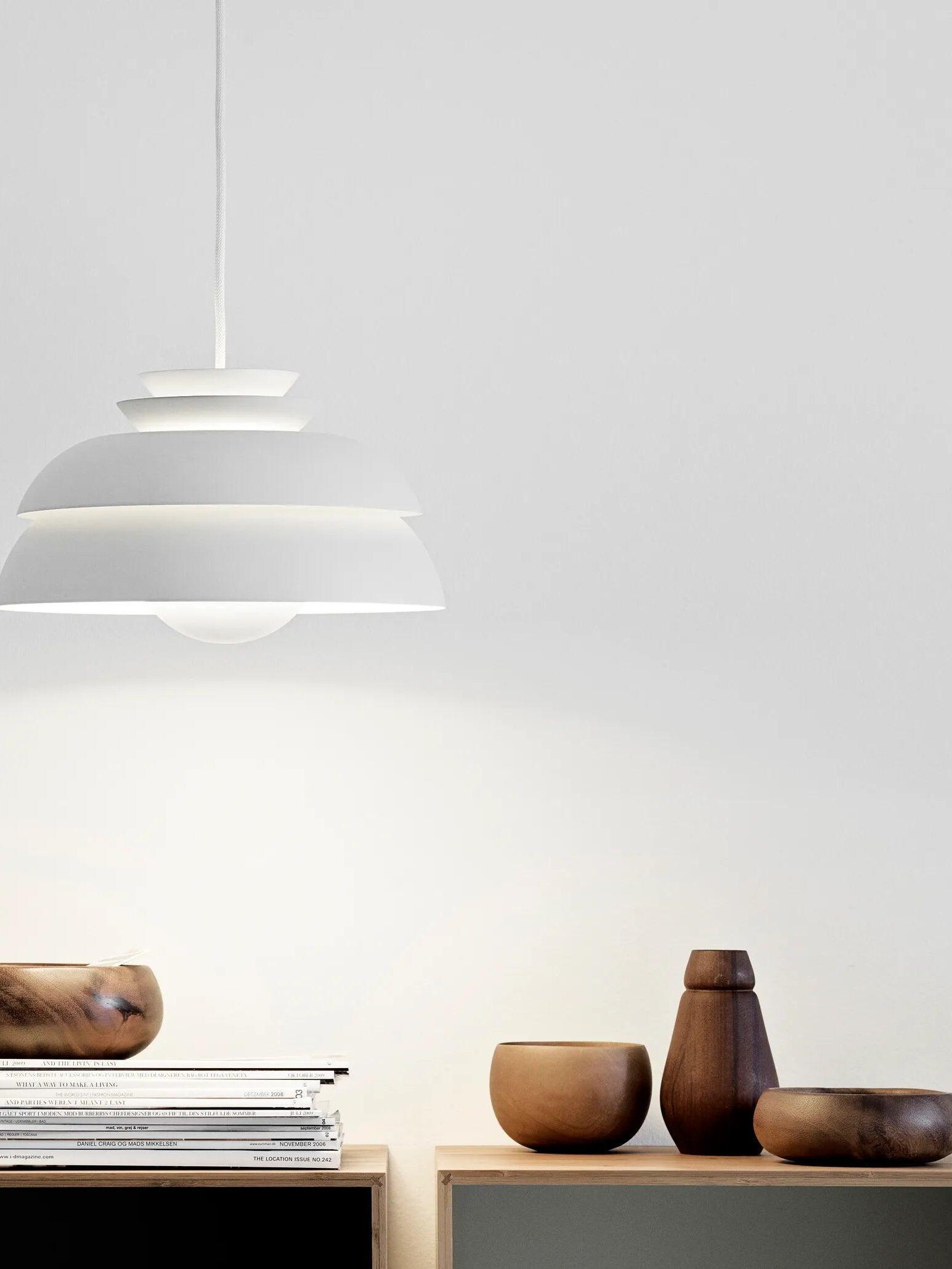 Irregular White Multi-layer Concert Pendant Lamp - Cueteks