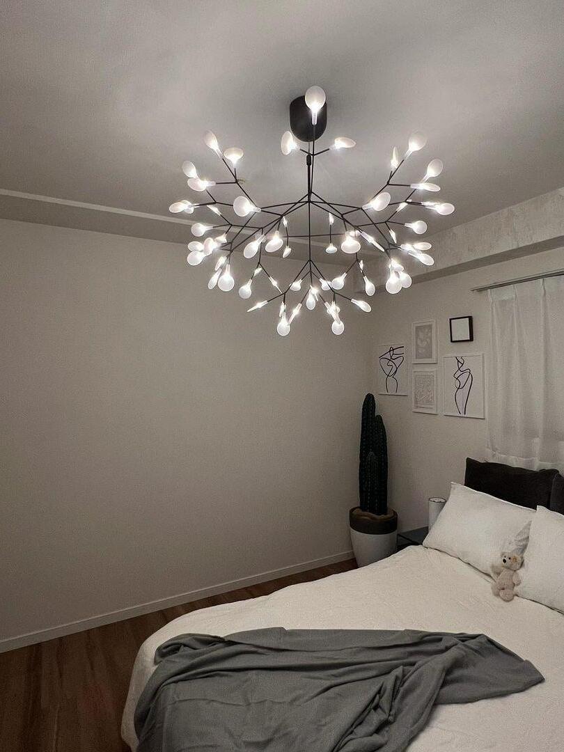 Black Heracleum Chandelier - Cueteks
