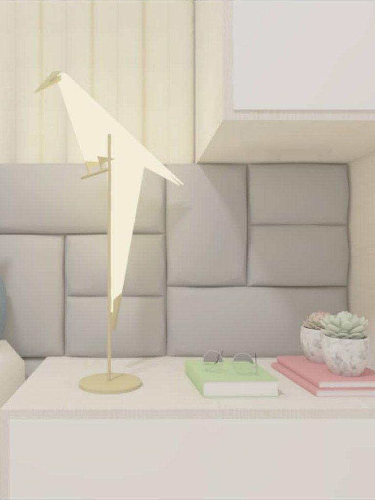 Perching Bird Table lamp - Cueteks